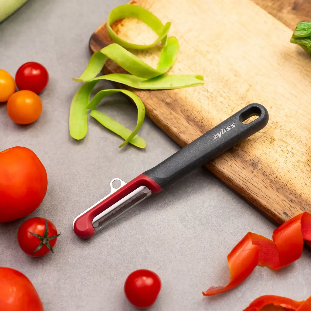 ZYLISS - ÉPLUCHEUR TOMATE/KIWI LAME DENTELÉE HT 17,5CM
