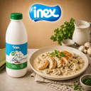 INEX 6010 CRÈME CULINAIRE 20% GASTRONOM  EN BOUTEILLE PLASTIQUE 1L