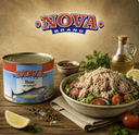 THON CHUNK NATURE NOVA/PRINCESS 1.705KG/1,260KG EGOUTE