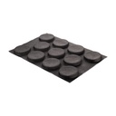 SILIKOMART MOULE SILICONE 60/40 AIR PLUS 34 ROND N.11 Ø12,5CM H1,8CM