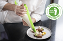 POCHES JETABLES VERTES  M 46 X 26CM BIOBASED 100 PCES