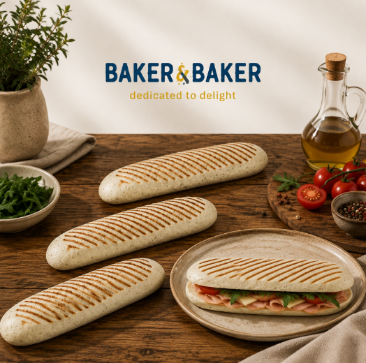 ❄️B & B 24377 PANINI GRILLE AUX HERBES PAC 50 X 125GR ***S/CDE***