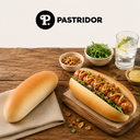 ❄️PASTRIDOR 223871 PAIN HOT DOG CLASSIC BLANC 17CM 60 X 72GR