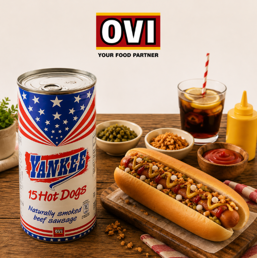 OVI SAUCISSE HOTDOG YANKEE 15 X 80G