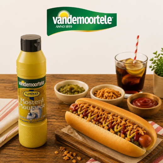 VANDEMOORTELE SAUCE MOUTARDE TUBE 1L