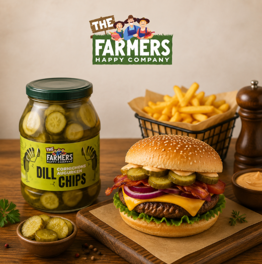 JEFKE CORNICHONS TRANCHES DILL CHIPS 2400ML