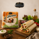 WRAPS PAIN DURUM Ø30CM BOSPHORUS  12 PCES