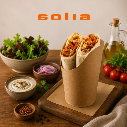 POT WRAP ECOKRAFT H12CM Ø8CM 50PCS 