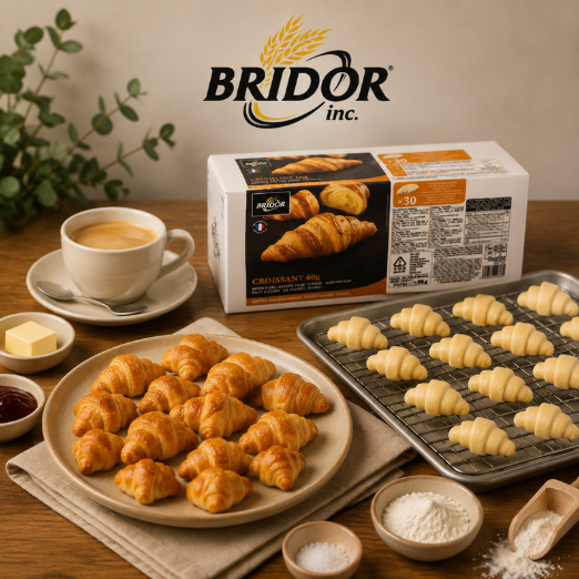 ❄️BRIDOR 30936  CROISSANT  MINIPACKS PAC 30X60G