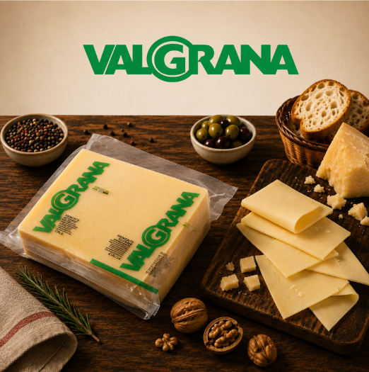 FROMAGE VALGRANA ITALIEN GRANA PADANO BLOC ± 4.5KG ***POIDS VARIABLE***