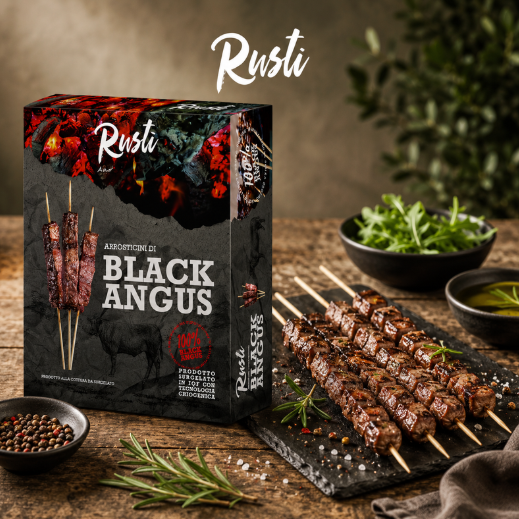 ❄️RUSTI ARROSTICINI BLACK ANGUS 57 X 40GR