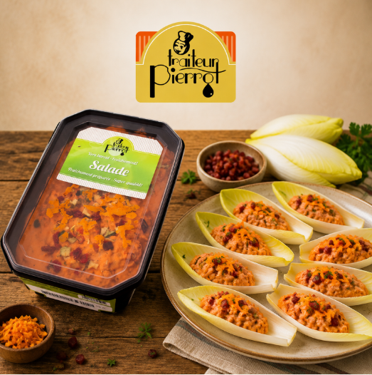 TRAITEUR PIERROT SALADE PITA PIQUANT 1.25KG