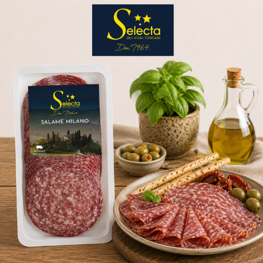 SELECTA 7587 SALAMI MILANO EN TRANCHES 250GR