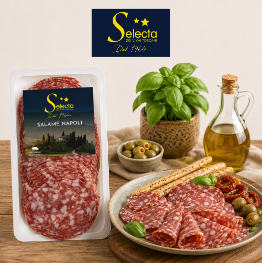SELECTA 7586 SALAMI NAPOLI EN TRANCHES 250GR