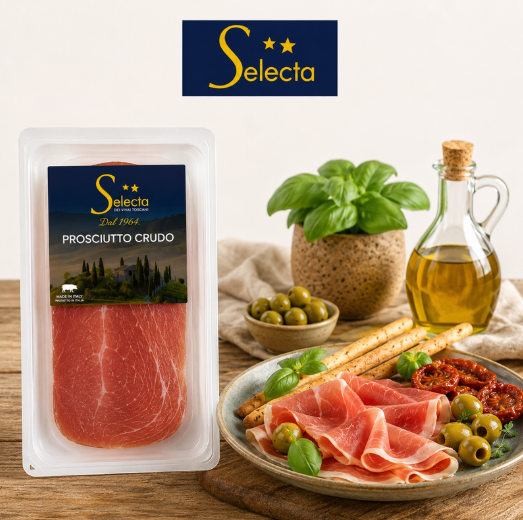 SELECTA 7580 PROSCIUTTO EN TRANCHES 250GR 