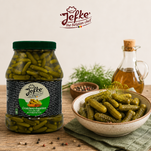 JEFKE CORNICHONS **EXTRA FINS** 2400ML