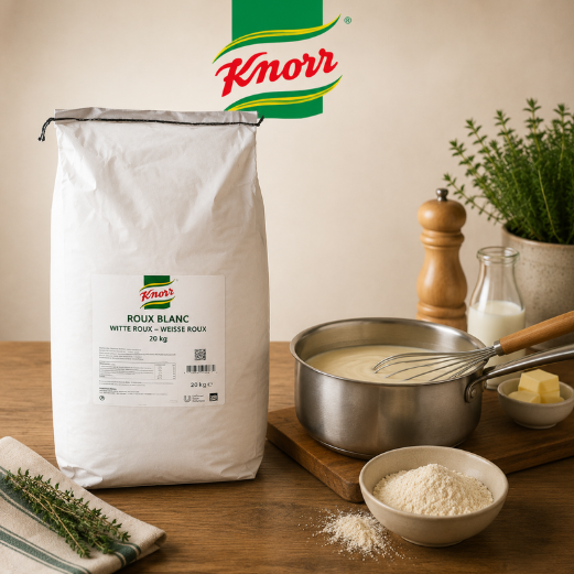 KNORR ROUX BLANC 20KG  PAPER BAG  