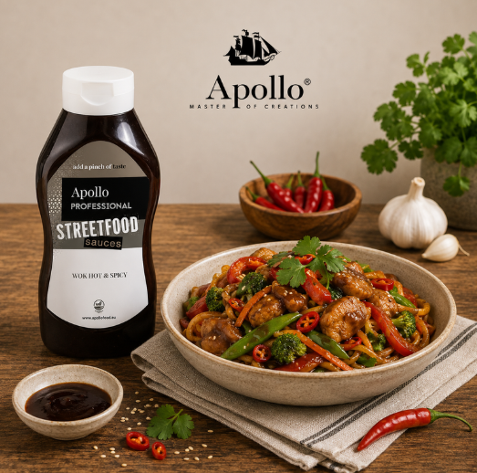 APOLLO SAUCE POUR WOK - HOT & SPICY 950ML