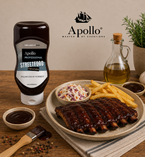 APOLLO SAUCE FROIDE - BARBECUE BOURBON WHISKY 710ML 