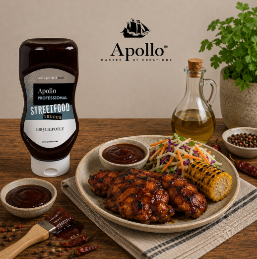 APOLLO SAUCE FROIDE - BARBECUE CHIPOTLE (PIMENT JALAPENO) 710ML