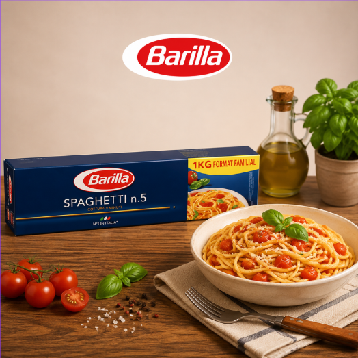 PATES BARILLA N°5 SPAGHETTI 1KG