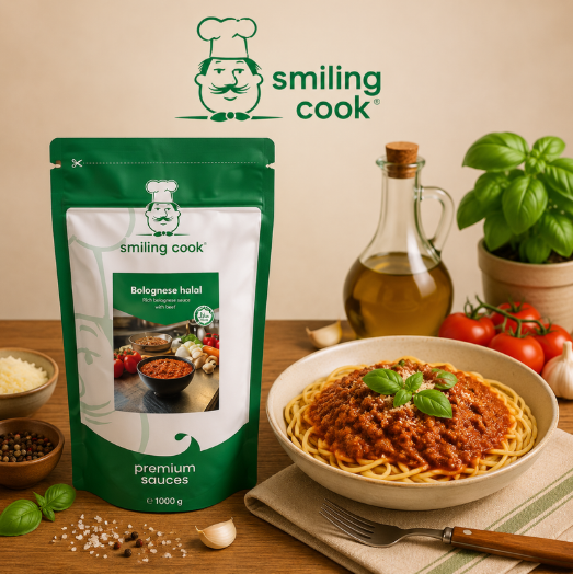 SMILING COOK *SAUCE BOLOGNAISE PUR BOEUF 1KG HALAL