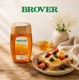 MIEL LIQUIDE SQUEEZER BROVER  500GR
