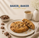 ❄️B & B 28832 COOKIES XL CHOCOLAT LAIT CHUNK  PAC 96 X 80GR