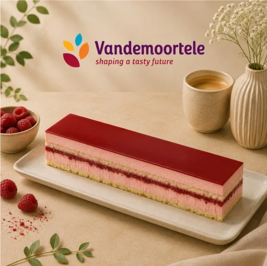 ❄️VAMIX B178 BANDE DE BAVAROIS FRAMBOISE  36X8CM 700GR