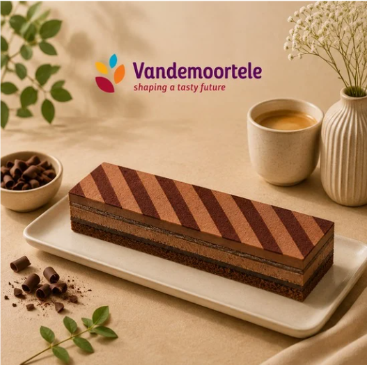 ❄️VAMIX B255 BANDE DE BAVAROIS CROQUANT AU CHOCOLAT 36X8CM 700GR