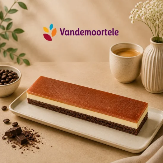 ❄️VAMIX B254 BANDE DE BAVAROIS MELODIE 3 CHOCOLATS 36X8CM 750GR = BOÎTE