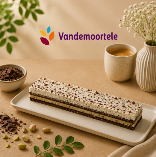 ❄️VAMIX B298 BANDE DE BAVAROIS AU SPECULOOS 36X8CM 700GR