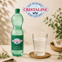 BOISSON CRISTALINE EAU **PETILLANTE** 6 X 1.5L