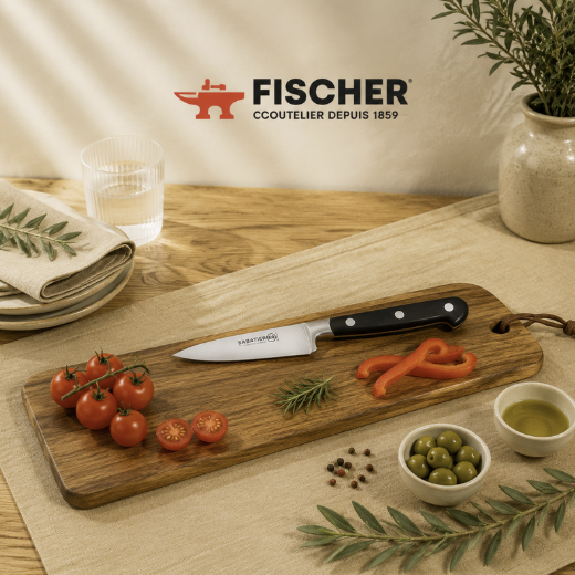 FISCHER SABATIER 64 OFFICE 10CM MITRE INOX 3 RIVETS 241-10