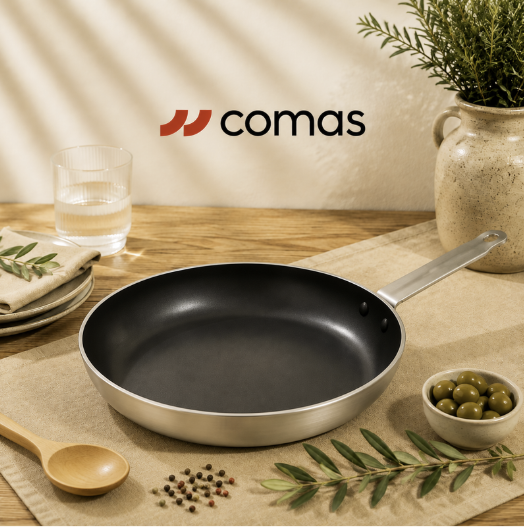 COMAS USSON POELE ALU 32CM 3 COUCHES INDUCTION- 3MM