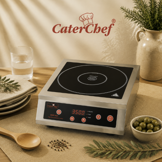 CATERCHEF PLAQUE INDUCTION 3500W 37.5X42CM DIGITAL