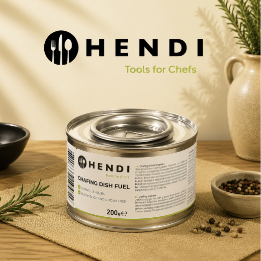 HENDI GEL COMBUSTIBLE 200G "+/- 3H" (CARTON DE 24P)