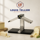 LA BREZIERE"BASALTE" RACLETTE 2 RAMPES 1/4 ROUE 900 WATTS - INOX/ACIER PEINT