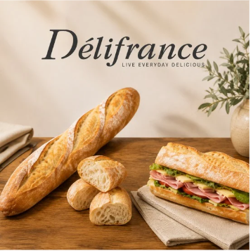 ❄️DELIFRANCE 18820 BAGUETTE POOLISH 51CM HERITAGE PAC 30 X 285GR