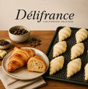 ❄️DELIFRANCE 27234 CROISSANT DROIT HERITAGE BEURRE 24% PAC 60X70GR