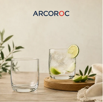 ARCOROC  VERRE ELISA GOBELET  HORECA 23CL "TREMPÉ"