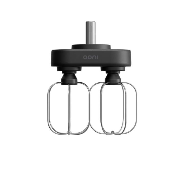 OONI - HALO CORE BLANC - ROBOT PÉTRIN À SPIRALE 300 W - CUVE 4,5 L - 41,1 × 22,5 CM - HT 31,2 CM - CONTIENT CROCHET - FOUET DOUBLE - FOUET AVEC BORD EN SILICONE