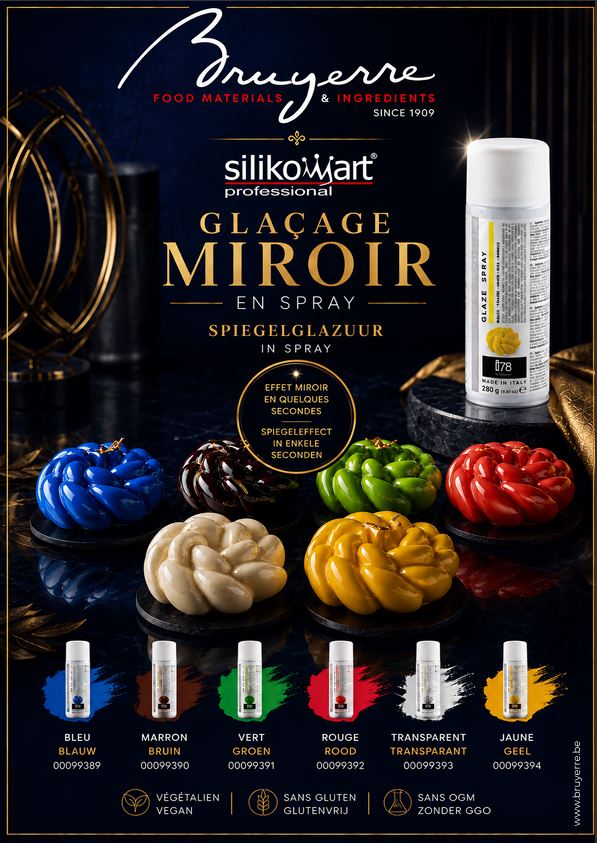 SILIKOMART - GLAÇAGE MIROIR EN SPRAY - TRANSPARENT 280GRS