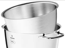 KENWOOD - KWL90.124SI - ROBOT PÂTISSIER TITANIUM CHEF PATISSIER XL - BOL INOX 7 L + 5 L - BALANCE INTÉGRÉE - 1400 W
