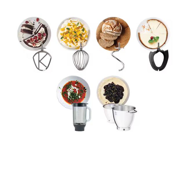 KENWOOD - KWL90.124SI - ROBOT PÂTISSIER TITANIUM CHEF PATISSIER XL - BOL INOX 7 L + 5 L - BALANCE INTÉGRÉE - 1400 W