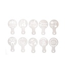 WILTON - POCHOIR HALLOWEEN POUR BISCUIT - Ø 8,5CM - 20 PCS