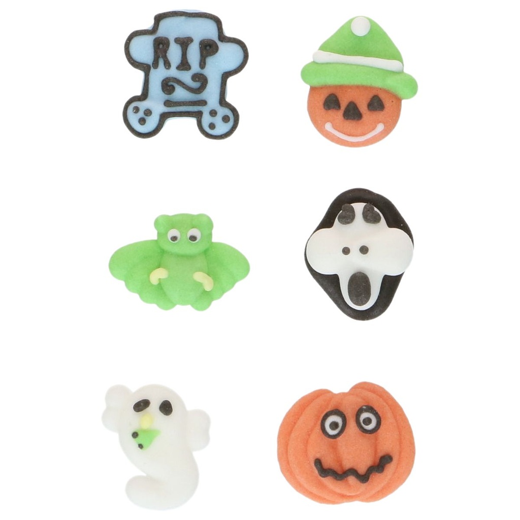 WILTON - SACHETS TRANSPARENTS MOTIF HALLOWEEN - 10 × 5 CM - HT 24 CM - 20 PCS