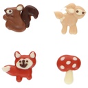 WILTON - SACHETS TRANSPARENTS MOTIF HALLOWEEN - 10 × 5 CM - HT 24 CM - 20 PCS