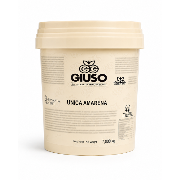 GIUSO - PURÉE DE CERISES AMARENA - 7 KG