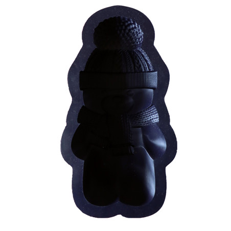 MOULE 3D SILICONE BONNET A PARTAGER 12CM 800ML
